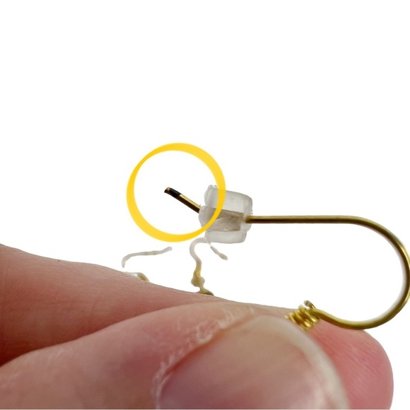 Lot of 8 Colorful Faceted Dangle Drop Pierced Earrings - Picture 4 of 9